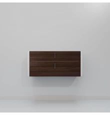 Тумба под раковину ArtDecco Gabriella 90 AGB09W24S000 подвесная, черный орех