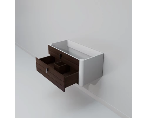 Тумба под раковину ArtDecco Gabriella 90 AGB09W24S000 подвесная, черный орех