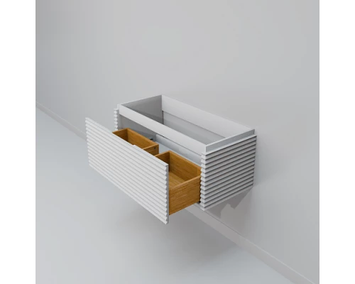 Тумба под раковину ArtDecco Jacqueline 100 AJC10W34S000 подвесная, белый