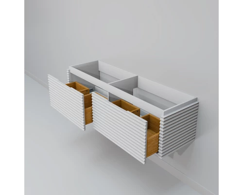 Тумба под раковину ArtDecco Jacqueline 150 AJC15W34D000 подвесная, белый