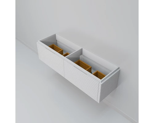 Тумба под раковину ArtDecco Jacqueline 150 AJC15W34D000 подвесная, белый