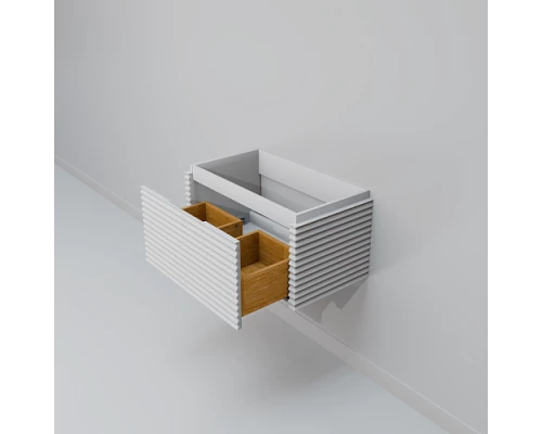 Тумба под раковину ArtDecco Jacqueline 80 AJC08W34S000 подвесная, белый