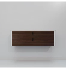 Тумба с раковиной ArtDecco Gabriella 120 AGB12W24S100 черный орех