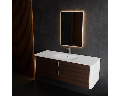 Тумба с раковиной ArtDecco Gabriella 120 AGB12W24S100 черный орех