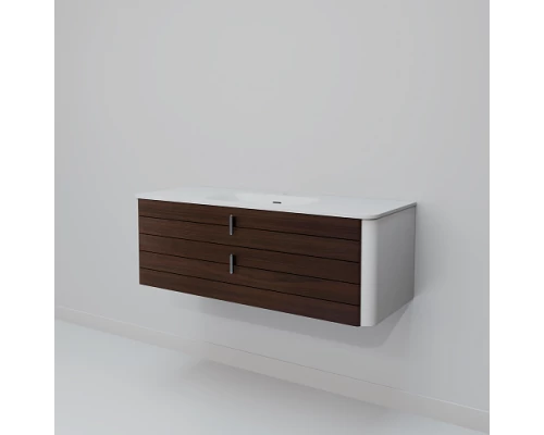 Тумба с раковиной ArtDecco Gabriella 120 AGB12W24S100 черный орех