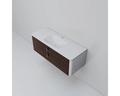 Тумба с раковиной ArtDecco Gabriella 120 AGB12W24S100 черный орех