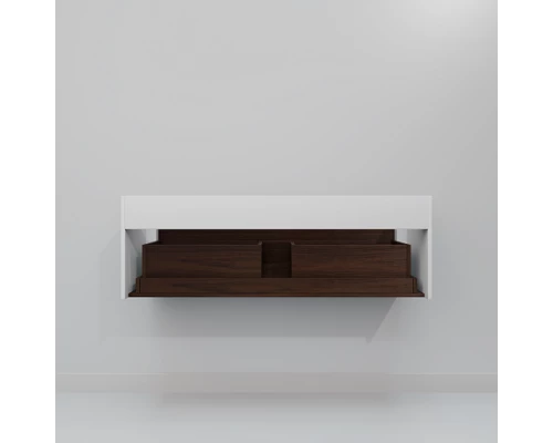 Тумба с раковиной ArtDecco Gabriella 120 AGB12W24S100 черный орех