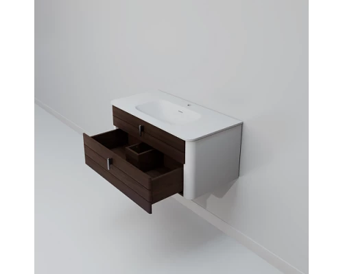 Тумба с раковиной ArtDecco Gabriella 90 AGB09W24S100 черный орех