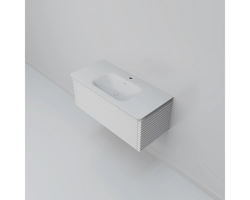 Тумба с раковиной ArtDecco Jacqueline 100 AJC10W34S100 белый