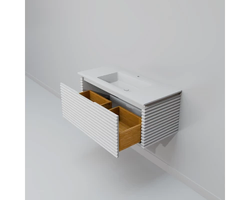 Тумба с раковиной ArtDecco Jacqueline 100 AJC10W34S200 белый