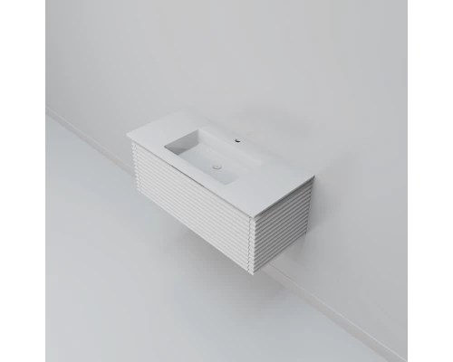 Тумба с раковиной ArtDecco Jacqueline 100 AJC10W34S200 белый