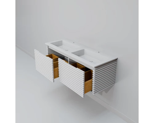 Тумба с раковиной ArtDecco Jacqueline 120 AJC12W34D200 белый