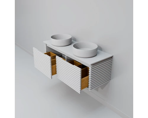 Тумба с раковиной ArtDecco Jacqueline 120 AJC12W34D300 белый