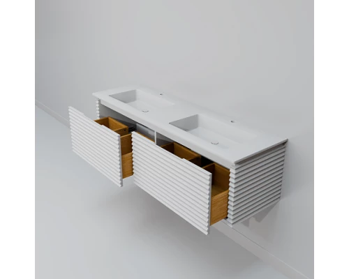 Тумба с раковиной ArtDecco Jacqueline 150 AJC15W34D200 белый