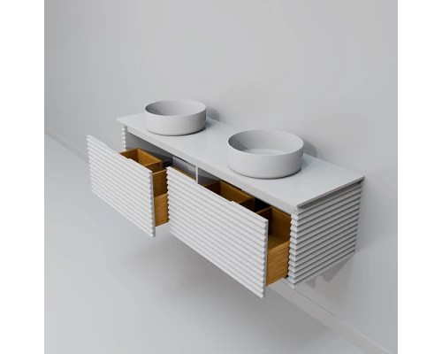 Тумба с раковиной ArtDecco Jacqueline 150 AJC15W34D300 белый