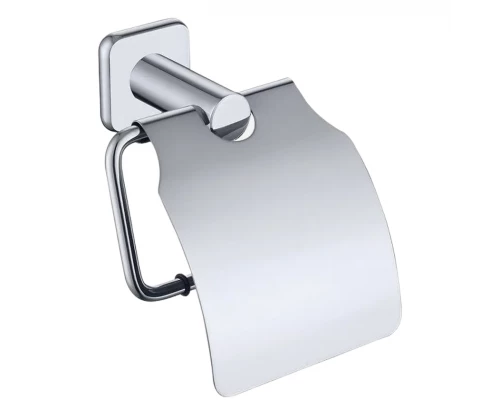 Держатель для туалетной бумаги с крышкой WONZON & WOGHAND, Хром (WW-V1802-CR)