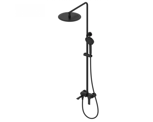 Душевая система WONZON & WOGHAND BRILLIANT, Черный матовый (WW-88047079-MB)