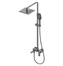 Душевая система WONZON & WOGHAND CUBE 2.0, Темный графит (WW-88047068-BGM)