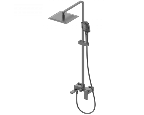 Душевая система WONZON & WOGHAND CUBE 2.0, Темный графит (WW-88047068-BGM)