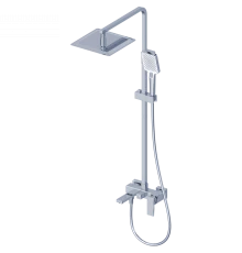 Душевая система WONZON & WOGHAND CUBE 2.0, Хром (WW-88047068-CR)