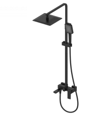 Душевая система WONZON & WOGHAND CUBE 2.0, Черный матовый (WW-88047068-MB)