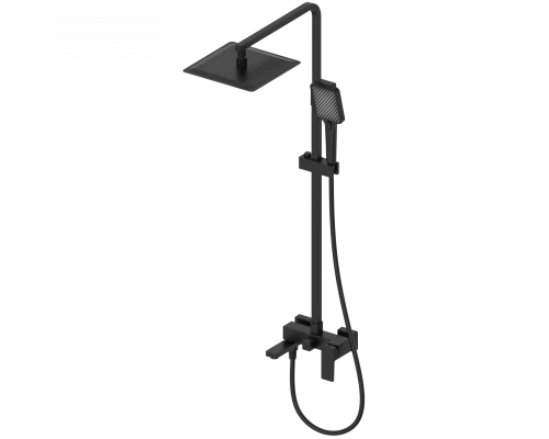 Душевая система WONZON & WOGHAND CUBE 2.0, Черный матовый (WW-88047068-MB)