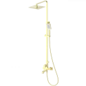 Душевая система WONZON & WOGHAND FLEX, Брашированное золото (WW-88047072-BG) Душевая система WONZON & WOGHAND FLEX, Брашированное золото (WW-88047072-BG)
