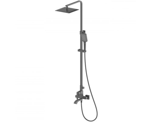 Душевая система WONZON & WOGHAND FLEX, Темный графит (WW-88047072-BGM)