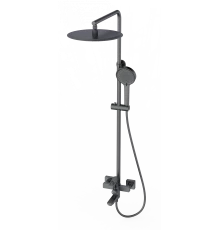 Душевая система WONZON & WOGHAND FRAME, Темный графит (WW-88739010-BGM)