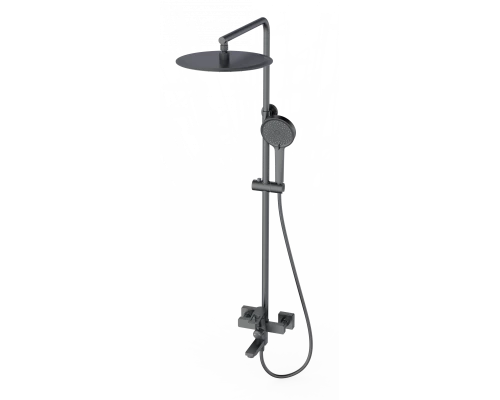 Душевая система WONZON & WOGHAND FRAME, Темный графит (WW-88739010-BGM)
