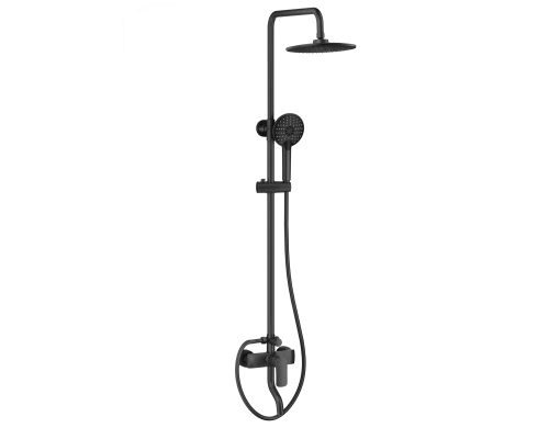 Душевая система WONZON & WOGHAND Line, Темный графит (WW-AE3354-BGG)