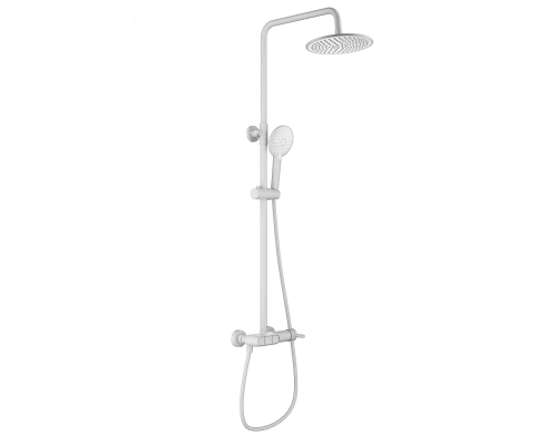 Душевая система WONZON & WOGHAND MUSE Corno, Белый матовый (WW-A30653-MW)