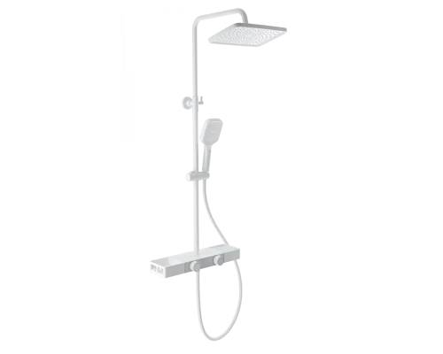 Душевая система WONZON & WOGHAND Shelf, Белый матовый (WW-B3552-MW)