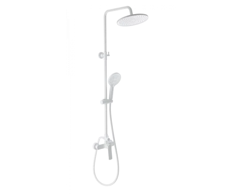 Душевая система WONZON & WOGHAND, Белый матовый (WW-B3200-MW)