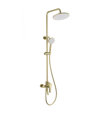 Душевая система WONZON & WOGHAND, Брашированное золото (WW-B2168-A-BG)