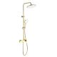 Душевая система WONZON & WOGHAND, Брашированное золото (WW-B3517-BG)