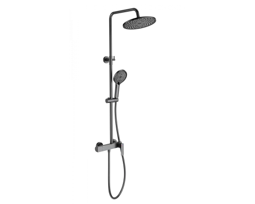 Душевая система WONZON & WOGHAND, Темный графит (WW-B3517-BGG)