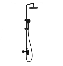 Душевая система WONZON & WOGHAND, Черный матовый (WW-B2166-A-MB)