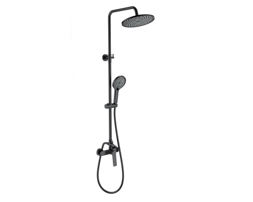 Душевая система WONZON & WOGHAND, Черный матовый (WW-B3200-MB)