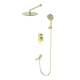 Душевая система встраиваемая WONZON & WOGHAND FRAME, Брашированное золото (WW-88939010-BG)