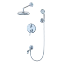 Душевая система встраиваемая WONZON & WOGHAND STEAM, Хром (WW-88939008-CR)