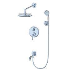 Душевая система встраиваемая WONZON & WOGHAND STEAM, Хром (WW-88939008-CR)