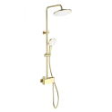 Душевая система с термостатом WONZON & WOGHAND MUSE Corno, Брашированное золото (WW-B3110-BG)