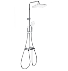 Душевая система с термостатом WONZON & WOGHAND MUSE Corno, Хром (WW-B3112-CR)