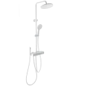 Душевая система с термостатом WONZON & WOGHAND MUSE Forte, Белый матовый (WW-B3580-MW)