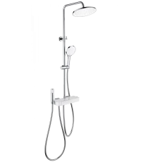 Душевая система с термостатом WONZON & WOGHAND MUSE Forte, Хром (WW-B3580-CR)