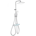 Душевая система с термостатом WONZON & WOGHAND MUSE Lumia, Хром (WW-B4174-CR)