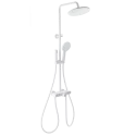 Душевая система с термостатом WONZON & WOGHAND MUSE Selesta, Белый матовый (WW-B4113-MW)