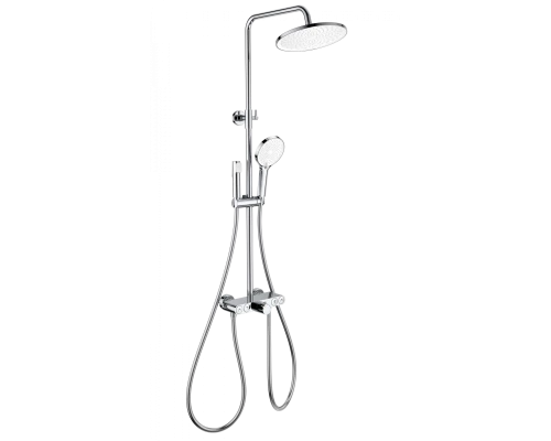 Душевая система с термостатом WONZON & WOGHAND MUSE Selesta, Хром (WW-B4113-CR)