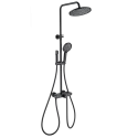 Душевая система с термостатом WONZON & WOGHAND MUSE Selesta, Черный матовый (WW-B4113-MB)